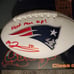 Mac Jones autographed Football