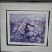 Signed Edna Hibel Portuguese Woman With A Donkey Cart Fine Art Reproduction