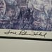 Signed Edna Hibel Portuguese Woman With A Donkey Cart Fine Art Reproduction