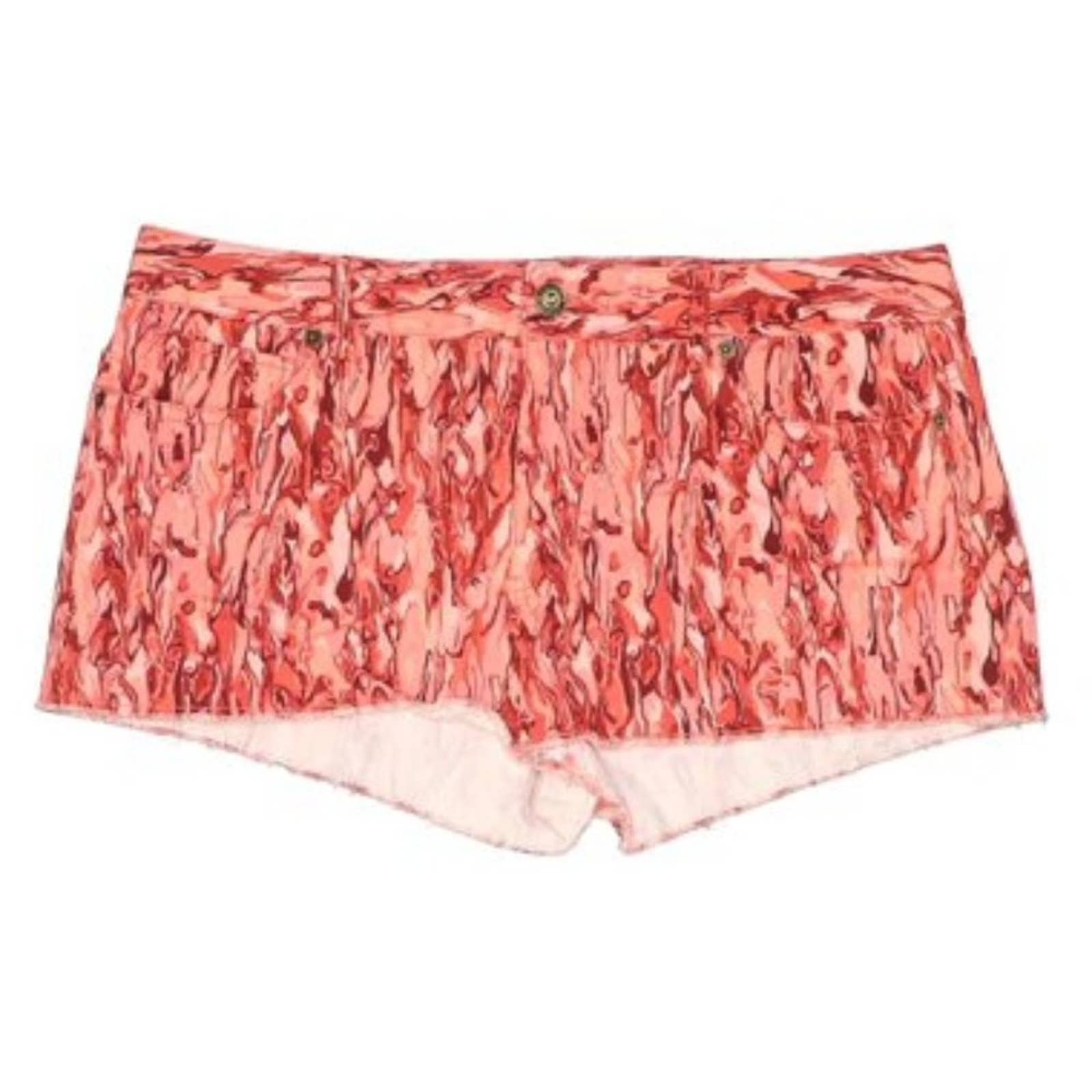 cheap nwt shorts fringe coral KORS MICHAEL Women cheap nwt shorts fringe coral KORS MICHAEL Women