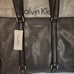NWT Calvin Klein Large Black Textured Suede Tote Bag 17 x 11 in.
