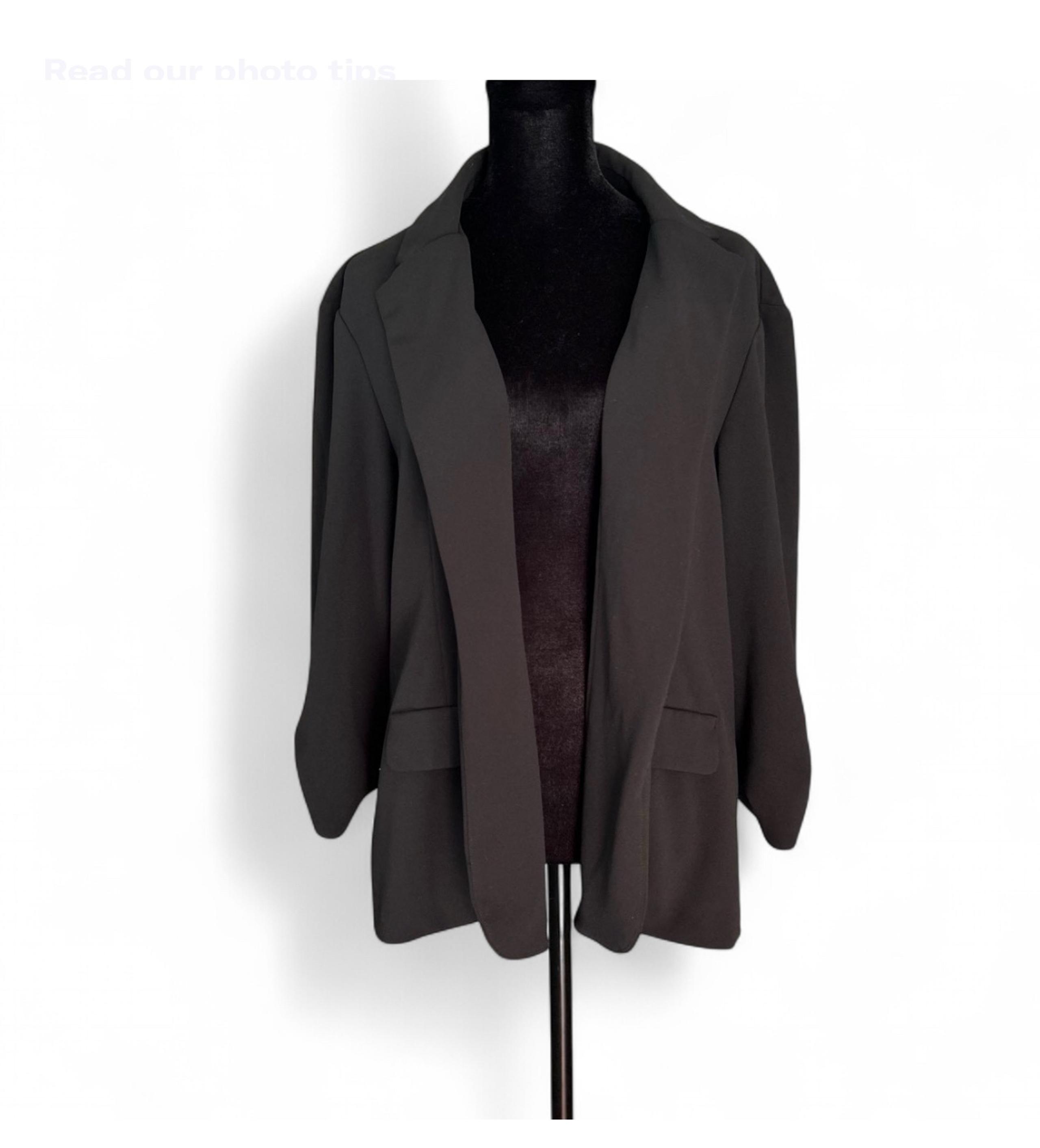 SOHO Elegant Black  Women's Blazer XL