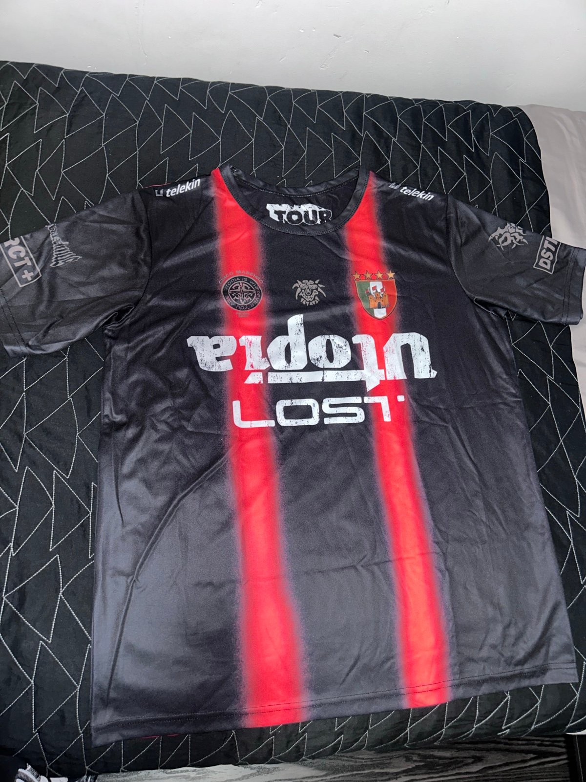 Travis Scott Italy soccer tour jersey