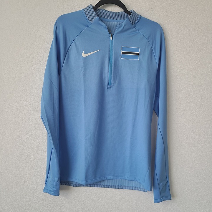 Nike Pro Elite Team Issue Botswana Racing 1/4 Zip Long Sleeve CI6096-XXX Size S