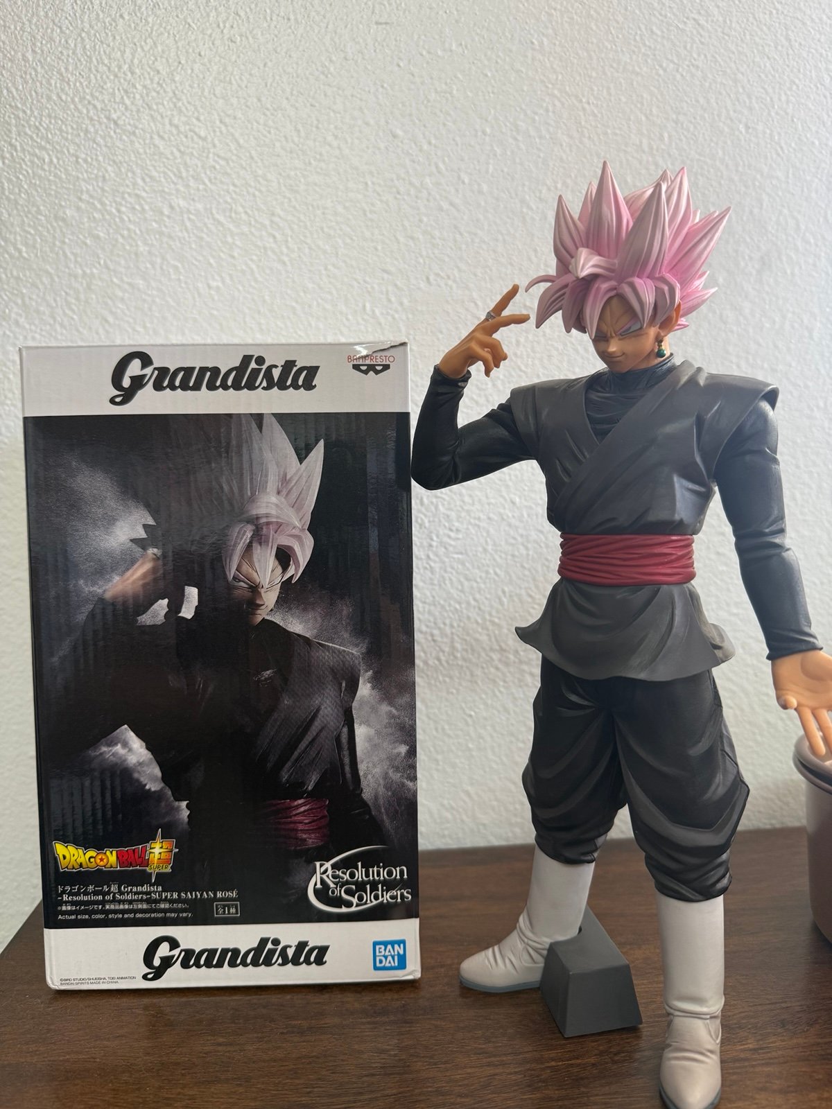 Banpresto Dragon Ball Super Grandista Resolution of Soldiers Goku Black Rose
