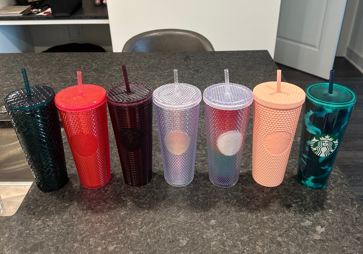 Starbucks collector cups X7