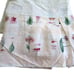 Vintage 80s Croscill Western Cal King Size Bed Skirt Multicolor 13 Drop USA