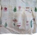 Vintage 80s Croscill Western Cal King Size Bed Skirt Multicolor 13 Drop USA