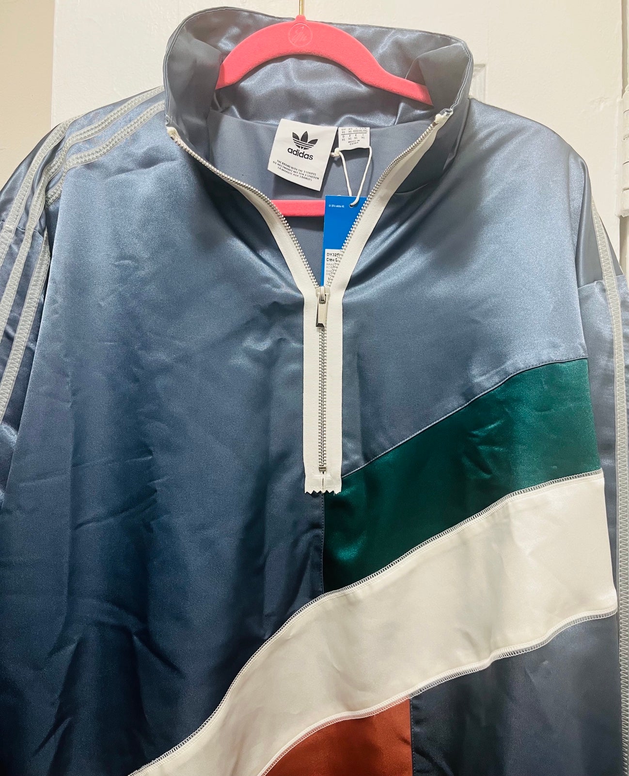 Adidas x Bristol 3/4 Zip Track Jacket NWT