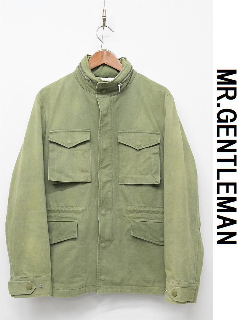 N341/MR.GENTLEMAN Athletic M65 Jacket M Green