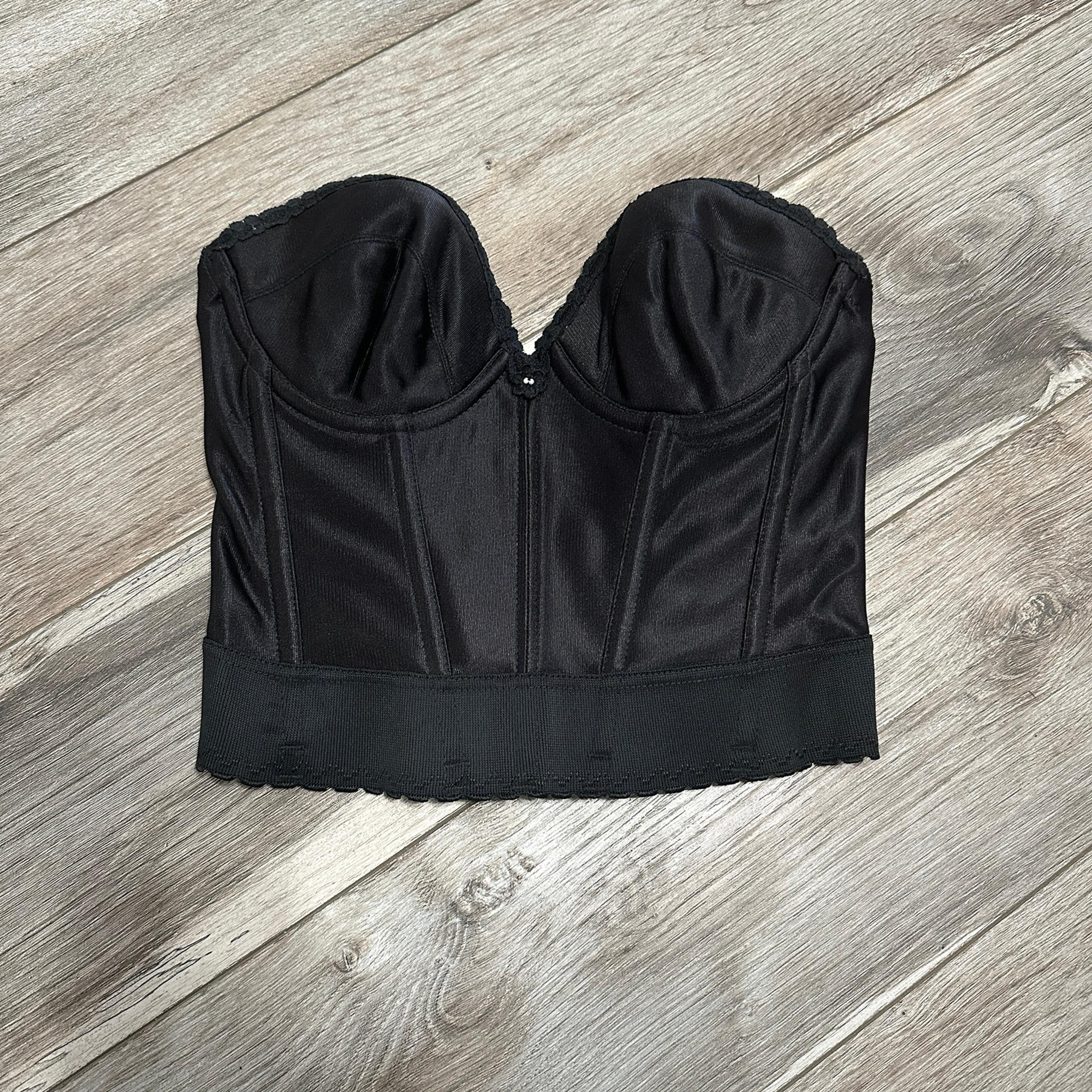 Black Corset Bra
