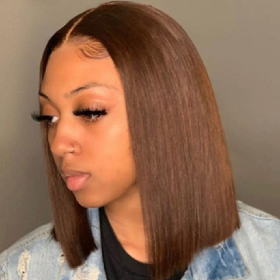 Human Hair Lace Wig w/Glue AND remover