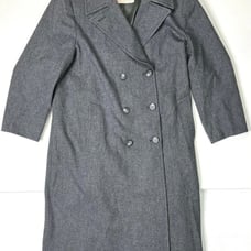 Pendleton Coat Women’s Size 12 100% Virgin Wool Long Gray Vintage