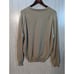 Saks Fifth Avenue Men's Cashmere Sweater XL Beige V-Neck Designer Adult