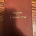 Antique book History of the Reformation of the 16th Century