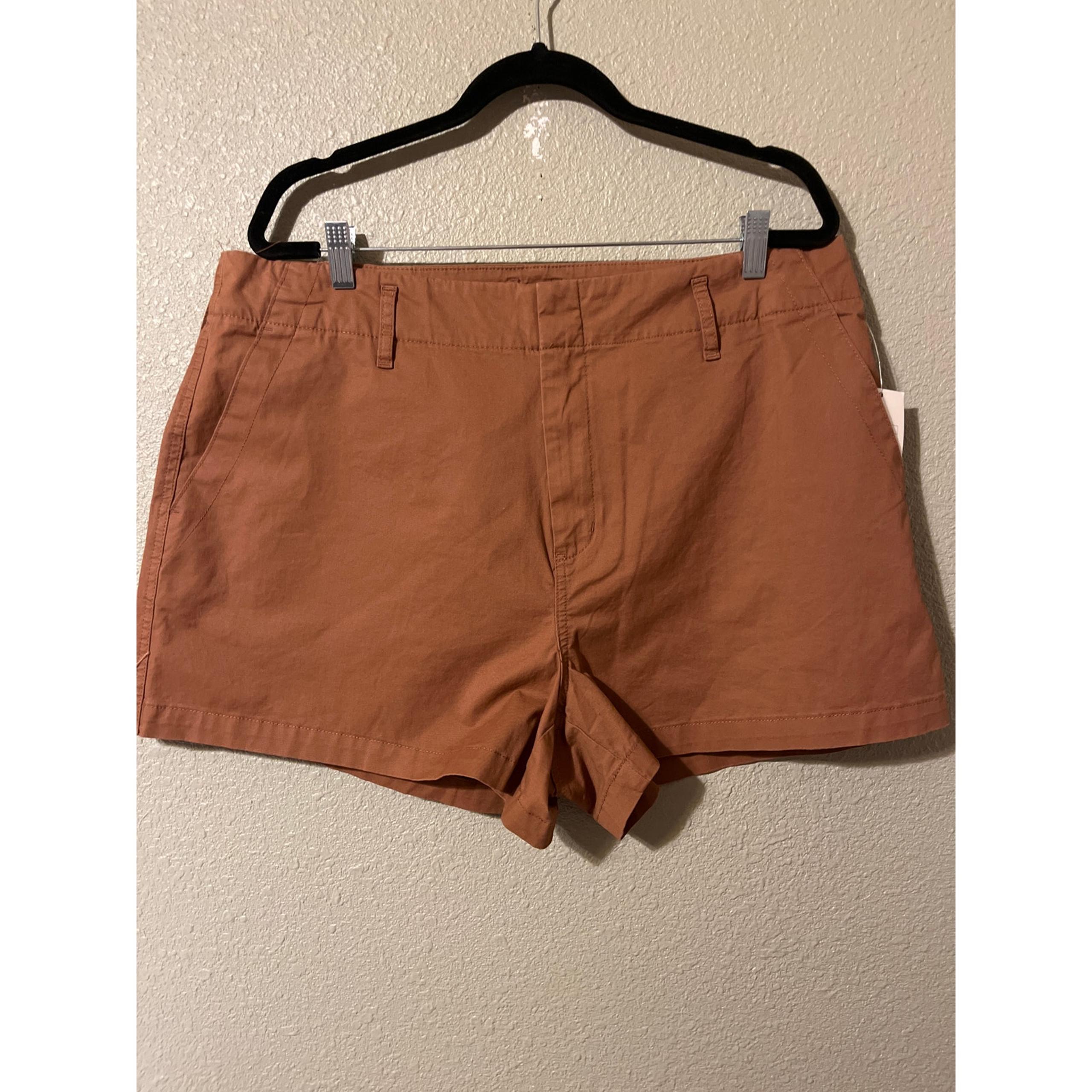A New Day Women's Stretch Shorts - Teal, Size 17, NWT