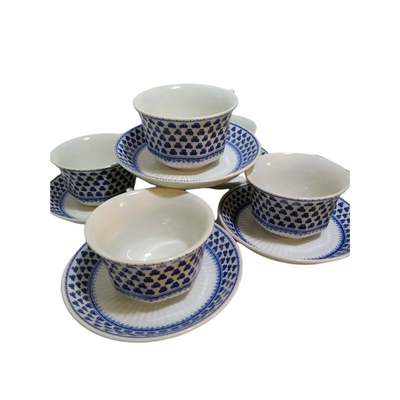 Adam Shamrock Brentwood Teacups N Saucer
