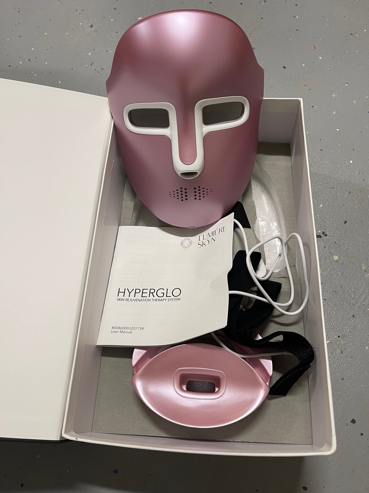 HyperGlo LED Light Therapy Mask (Used)
