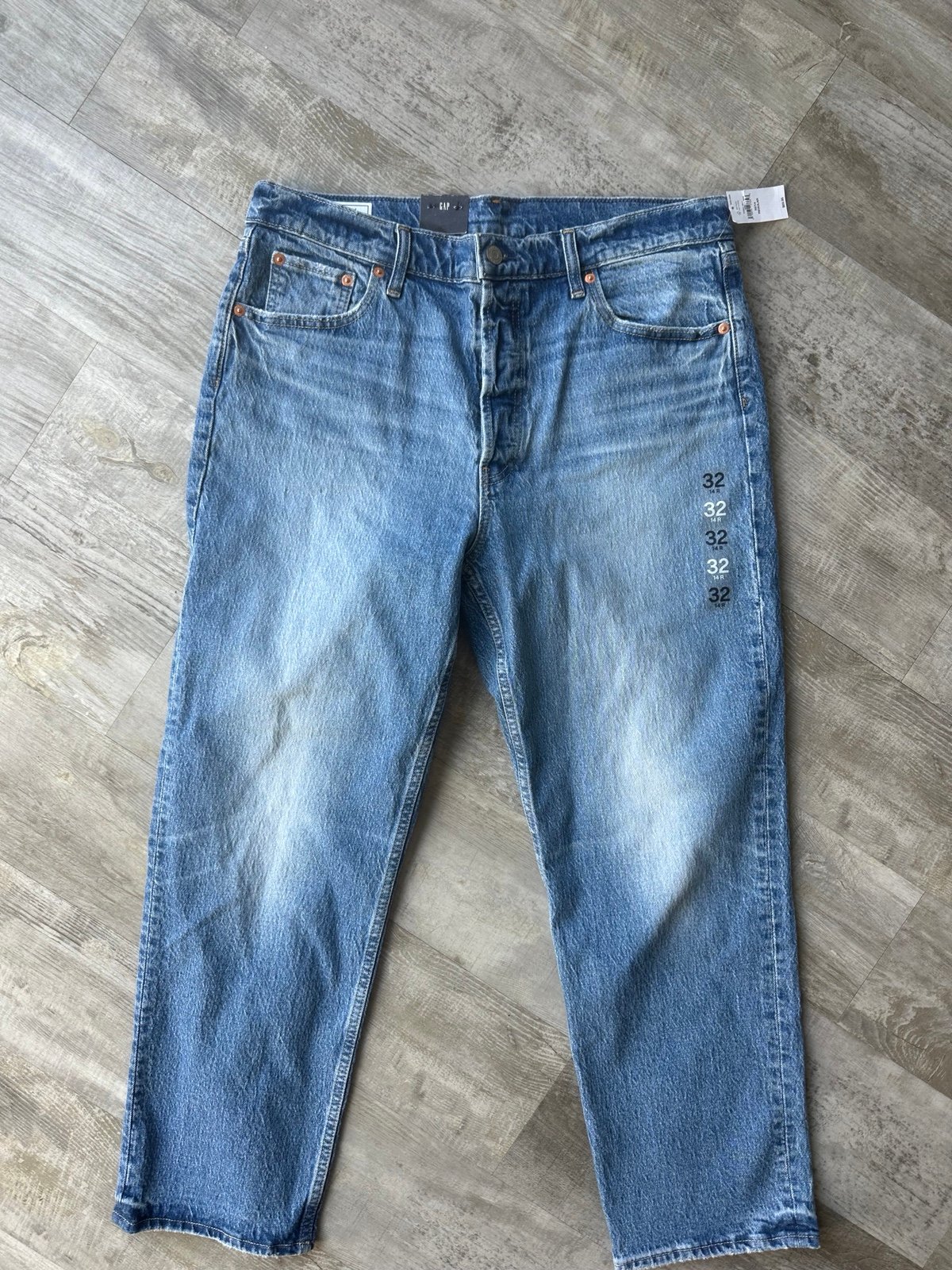 Women’s Gap 32/14 R Cheeky Straight High-Rise Denim Jeans New With Tags