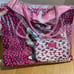New hello kitty 3 pc crossbody and luggage tag