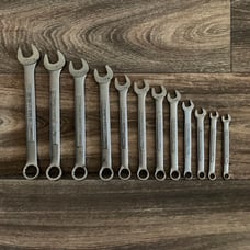 USA Craftsman metric combination wrench set