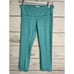 Lululemon Wunder Under Crop Leggings Capri Teal Blue Woman’s Sz 6