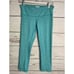 Lululemon Wunder Under Crop Leggings Capri Teal Blue Woman’s Sz 6
