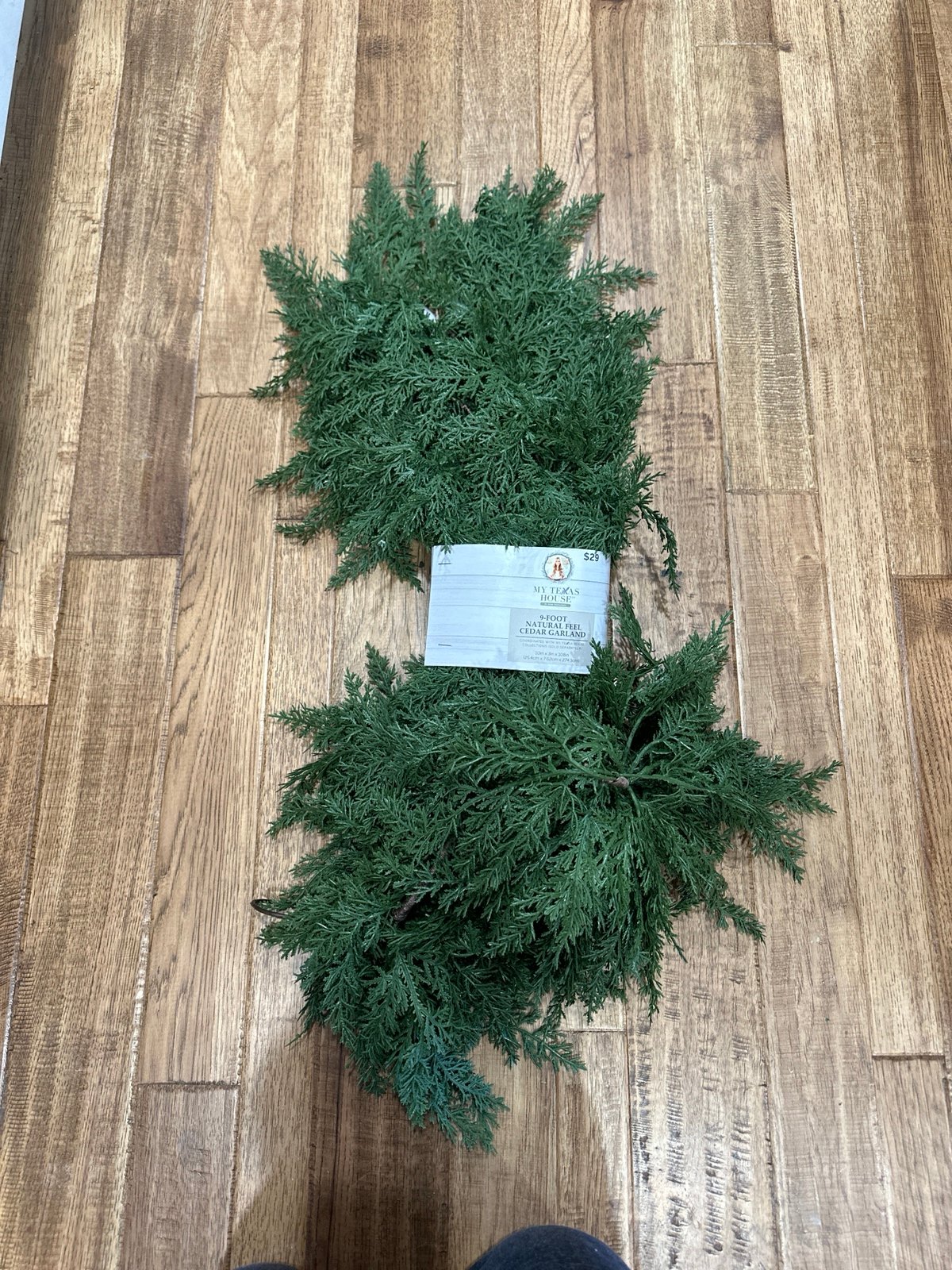 My Texas House Cedar Garland