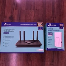 WiFi 6 Router and Range Extender