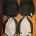 2 Front FLORICH Seat Covers for Cars, Waterproof Seat Covers, Black Leather