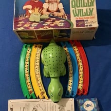 Quilly Willy 1970 Porcupine Toy Game Eldon Vintage Complete CiB Tested Works
