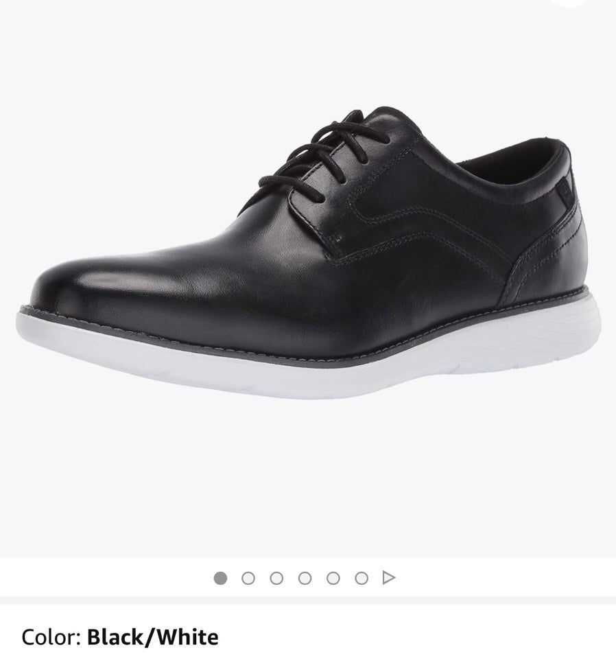 NWT ROCKPORT Size 7 Men’s Black Beauty Shoes