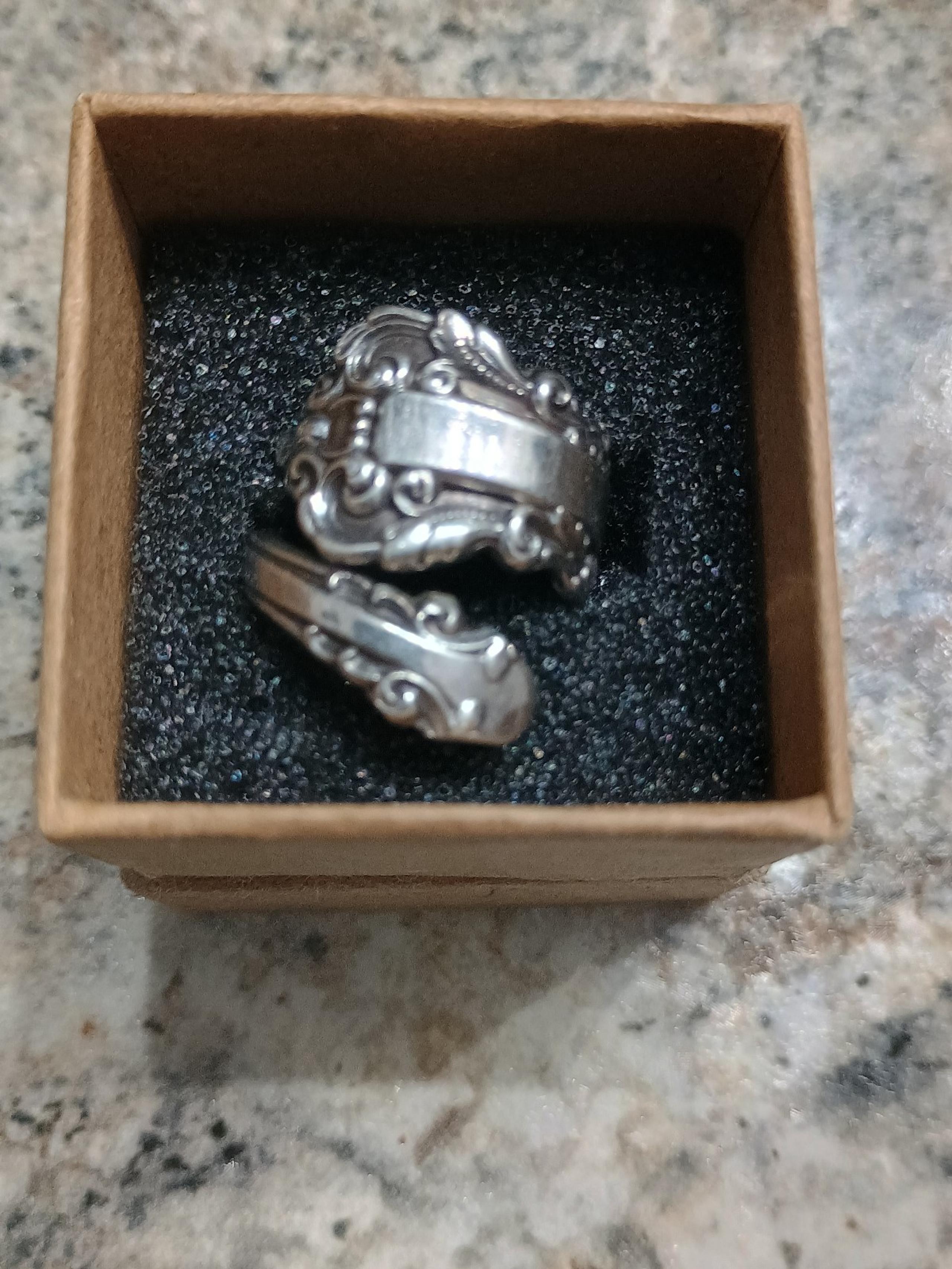 Vintage Gorham Sterling Silver Spoon Ring