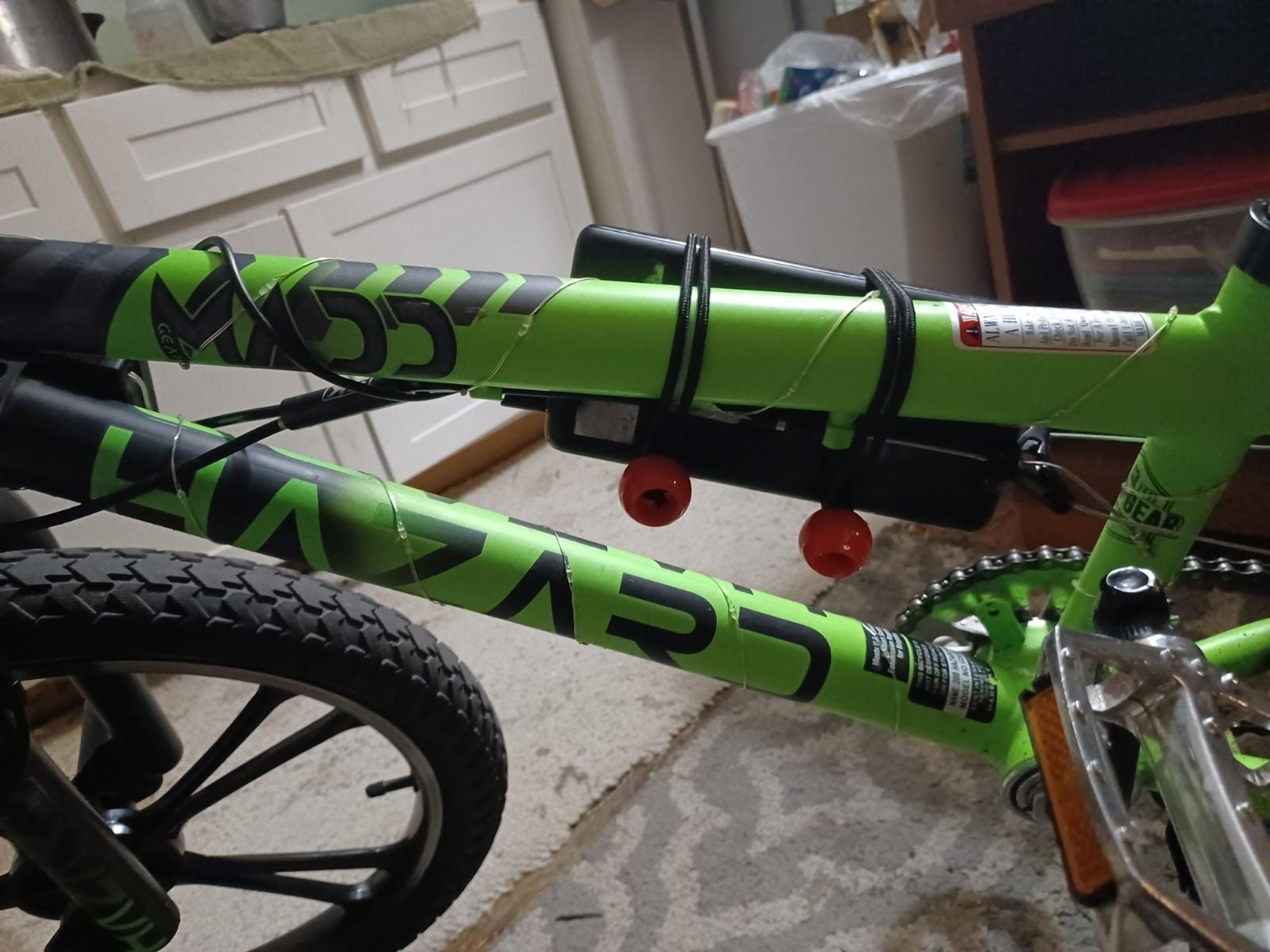 20 inch freestyle BMX bicycle