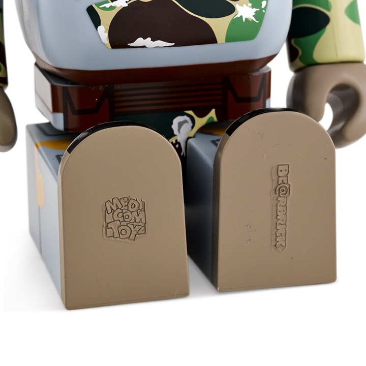 NIB Bearbrick 400% +100 Bape Boba Fett Star Wars Be@rbrick