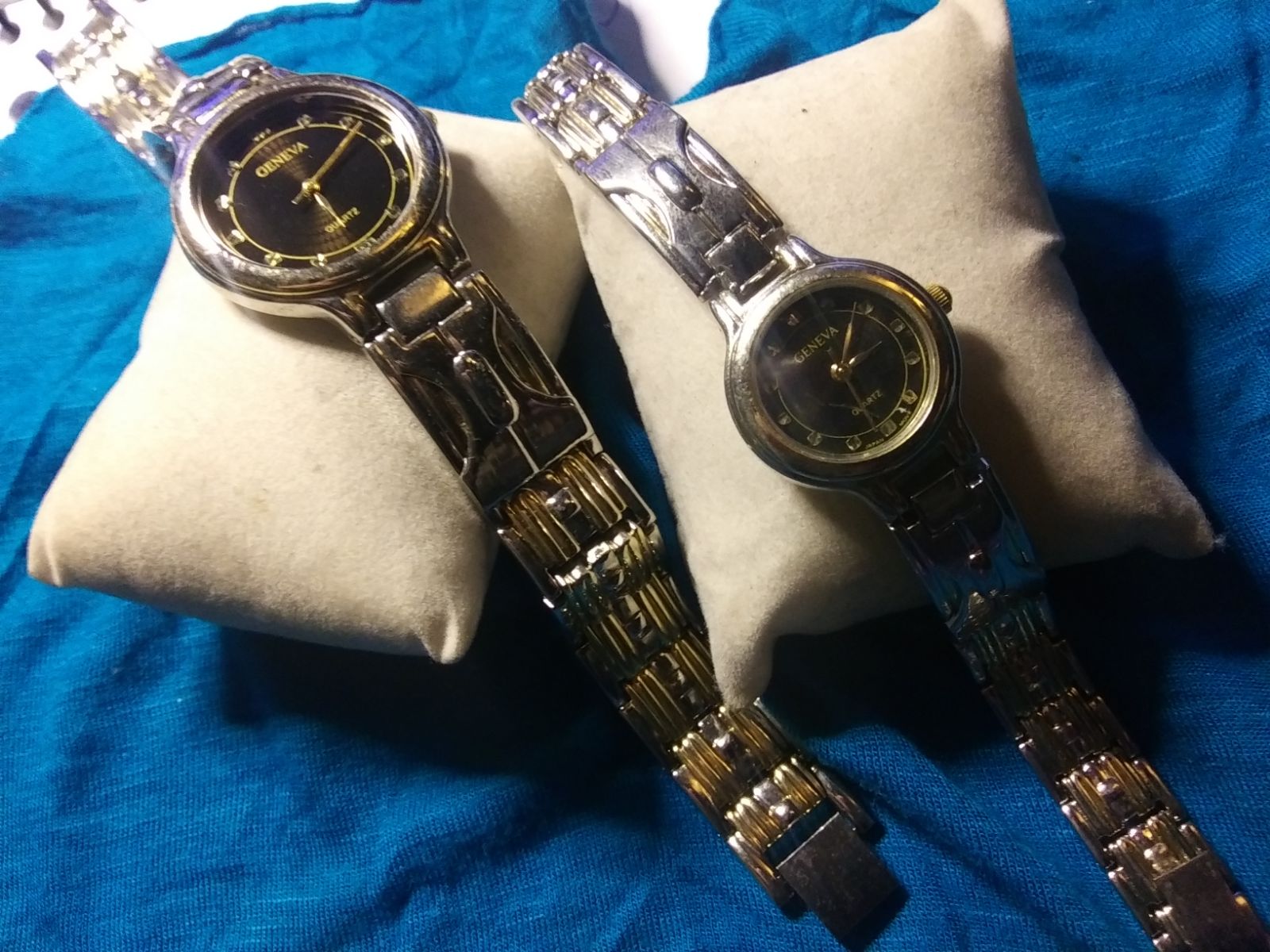 geneva watches set of two