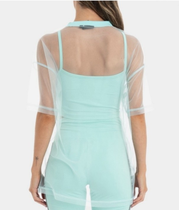 Kappa X Juicy Couture Mesh Top