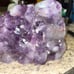 Large 2 piece Amethyst base