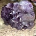 Large 2 piece Amethyst base