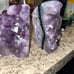 Large 2 piece Amethyst base