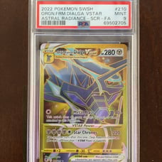 Pokemon Origin Forme Dialga VSTAR Astral Radiance 210/189