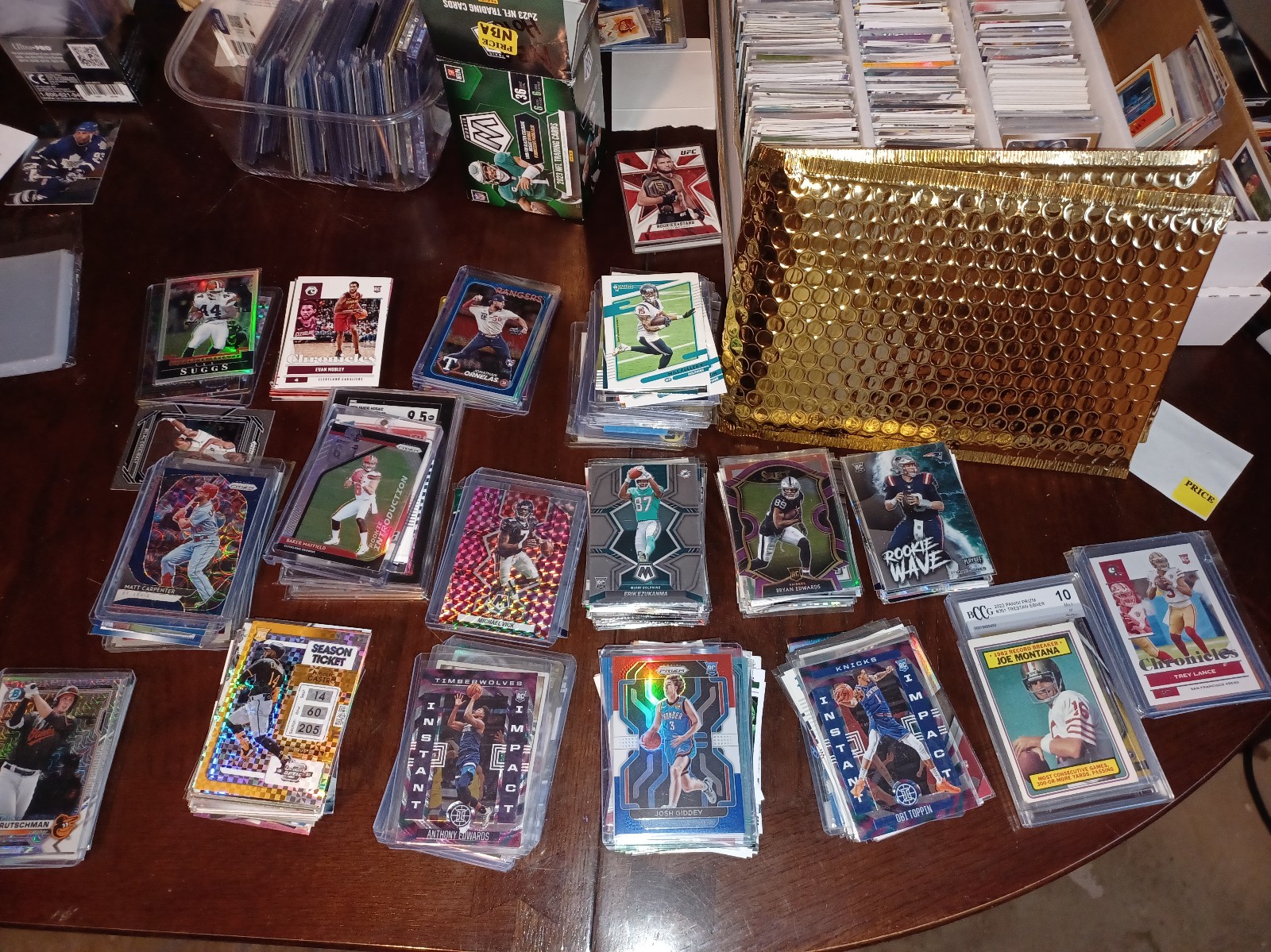 sports cards packs