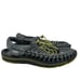 Keen Men's Uneek Water Sandal Size 10 Bungee Strap Dark Gray Hike Outdoor Sport