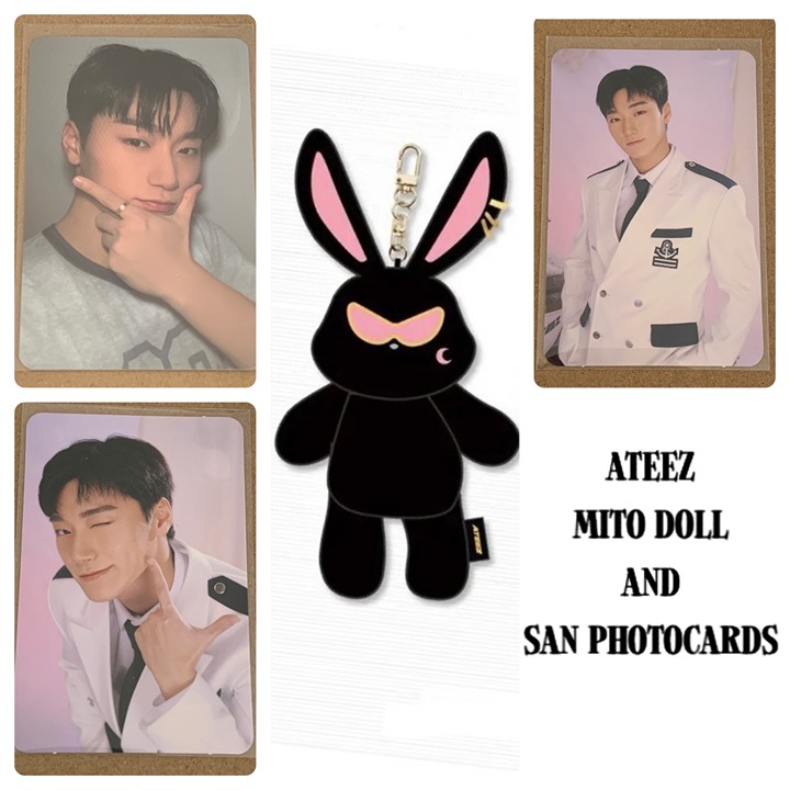 ATEEZ Mito-DOLL KEYRING +ソンファ トレカ - メルカリ