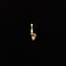 Cute Solid 14kt gold Baby Feet Nose Piercing mark 14k Solid Gold New