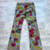 Todd Oldham 90’s Y2K All Over Graffiti Jeans, Size 5 Juniors