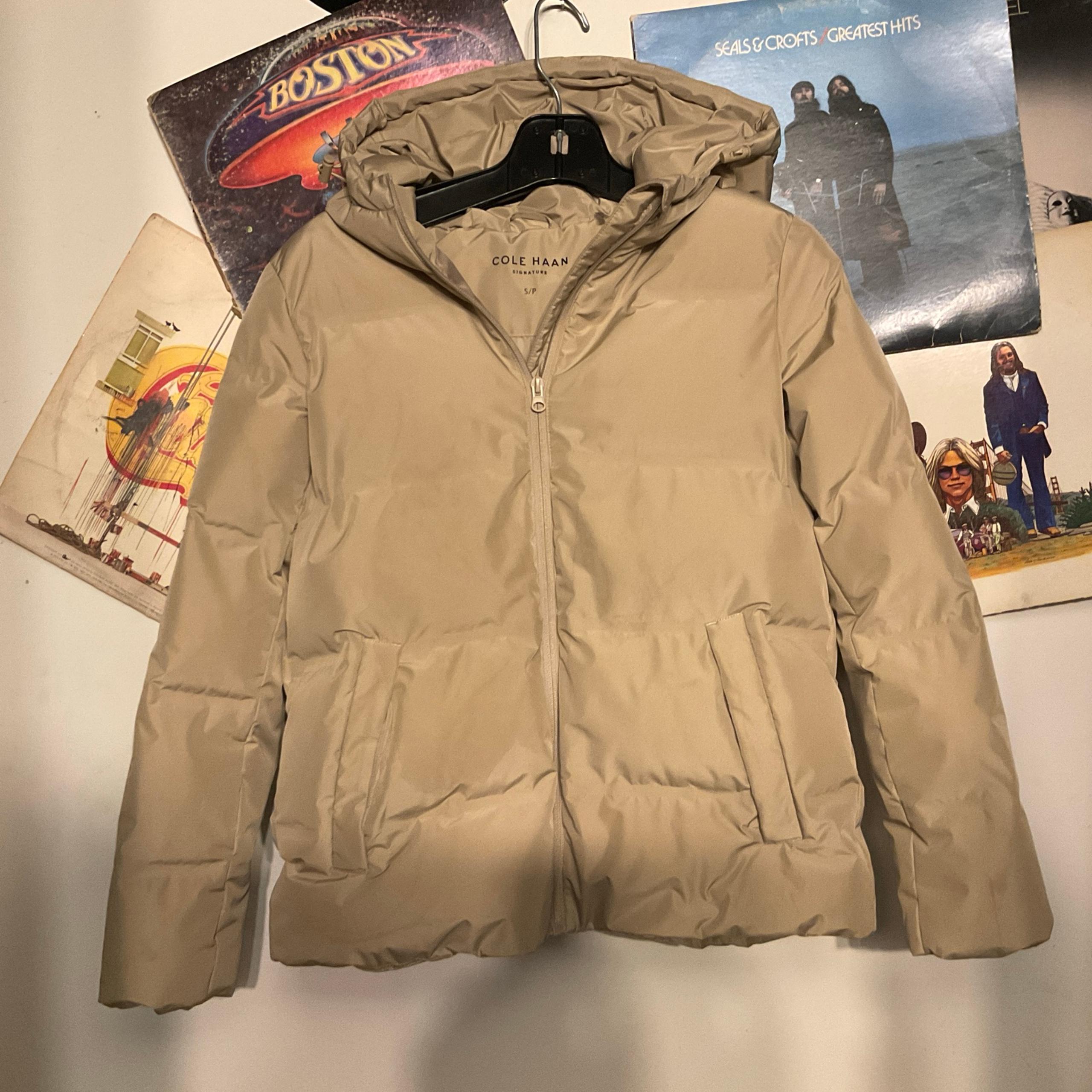 COLE HAAN WOMENS SIGNATURE DOWN PUFFER JACKET S
