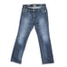 MEK DNM Denim Jeans Men 34x34 Distressed Embroidered Pockets Tata Straight Y2K