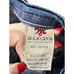 MEK DNM Denim Jeans Men 34x34 Distressed Embroidered Pockets Tata Straight Y2K