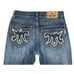 MEK DNM Denim Jeans Men 34x34 Distressed Embroidered Pockets Tata Straight Y2K